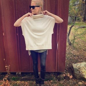 BCBG Cream Sweater Vest